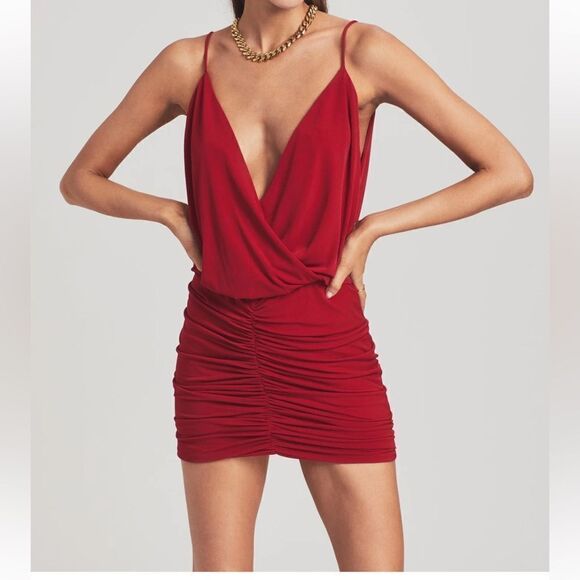 Retrofête /  Kai Dress - Red - Picture 5 of 5